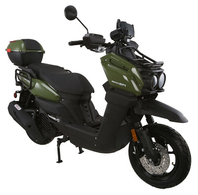 HHH Tank 200 EFI Scooter Vitacci TANK 200 Scooter Fully Automatic with Matching rear trunk