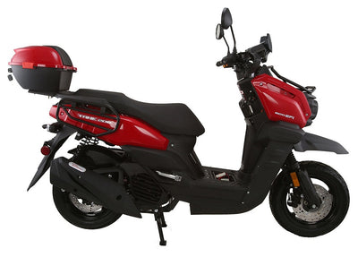 HHH Tank 200 EFI Scooter Vitacci TANK 200 Scooter Fully Automatic with Matching rear trunk