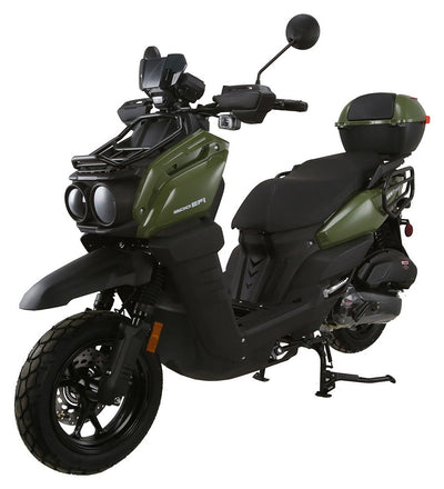 HHH Tank 200 EFI Scooter Vitacci TANK 200 Scooter Fully Automatic with Matching rear trunk